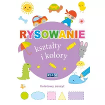 Rysowanie ksztaty i kolory. Zeszyt fioletowy