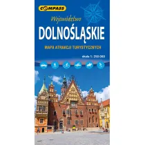 Wojew�dztwo dolno�l�skie. Mapa atrakcji turystycznych  w skali 1: 250 000