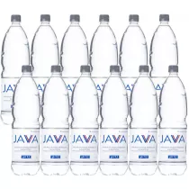 Java Naturalna woda mineralna niegazowana alkaliczna ph 9,2 Zestaw 12 x 1,5 l