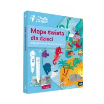 Czytaj z Albikiem. Mapa wiata dla dzieci