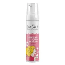 Ba�ka Kosmetyki Po Polsku Szampon do w�os�w wzmacniaj�cy w piance - malinowy 200 ml