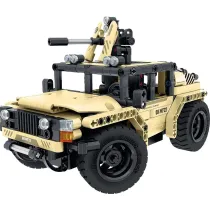 Klocki iM.Master 2w1 Jeep uzbrojony zdalnie sterowany  370 element�w