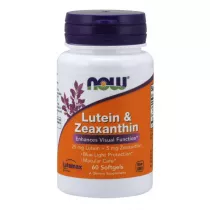 Now Foods Luteina 25 mg i Zeaksantyna 5 mg Suplement diety 60 kaps.