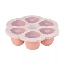 Beaba Silicone multiportions 6 x 150 ml pink