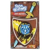 Miecz i tarcza piankowe Artyk