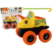 Teren�wka pchacz Triceratops ��ty LeanToys