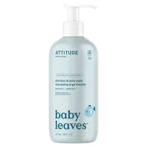 Attitude BABY LEAVES, �el 2w1 do mycia cia�a i w�os�w 240 ml