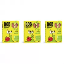 Bob Snail Przekska jabkowa Zestaw 3 x 60 g
