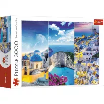 Puzzle 3000 el. Greckie wakacje Trefl