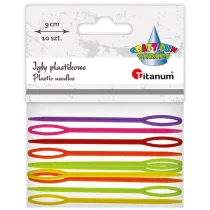 Titanum Igy plastikowe 90mm mix kolorw 10szt