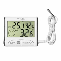 Orno Stacja pogodowa przewodowa temp, wilg, lcd