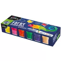 Derform Kidea Farby plakatowe 12 x 20 ml