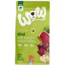 Wow Mini Rind - woowina z jabkiem i buraczkami dla dorosych psw maych ras 1 kg