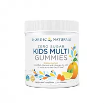 Nordic Naturals Kids Multi Zero Sugar Orange Lemon suplement diety 120 szt.
