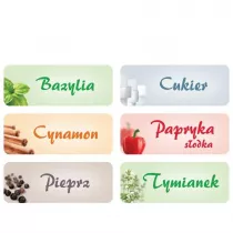 Avery Zweckform Naklejki Przyprawy po polsku