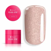 Silcare _Base One Buldier Gel el budujcy do paznokci Shimmer Peach 50 g