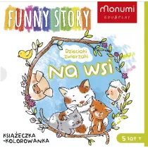 Ksieczki harmonijki dzieciaki zwierzaki Na wsi
