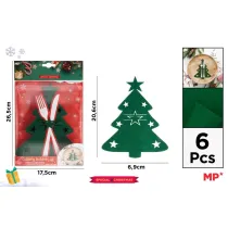 Mp Main Paper Podkadka na sztuce witeczna - choinka