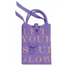 Patio Disney Fashion. Torebka na rami pastelowa. Purple. Stitch