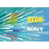 Kreska Blok techniczny A3 bia�y 10 kartek 10szt/opak