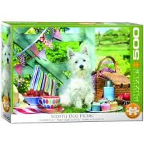 Puzzle 500 el. Piknik dla pas Scottie Eurographics