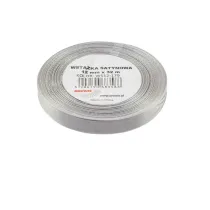 Brewis Wst��ka satynowa srebrna 12mm x 32m