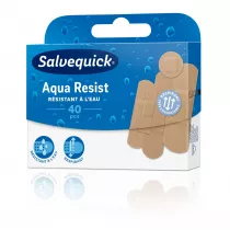 Salvequick Wodoodporne plastry opatrunkowe Aqua Resist 40 szt.
