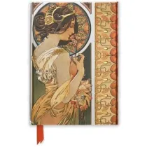 Flame Tree Notatnik A5 linia TW Pierwiosnek Alfons Mucha