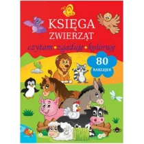 Ksi�ga zwierz�t. Czytam, zgaduj�, koloruj�