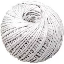 Ziemia Obiecana Sznurek baweniany biay 1.5 mm x 50 m