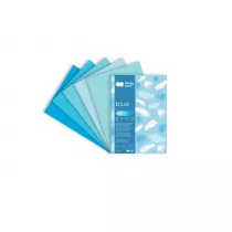 Happy Color Blok Deco Blue, 5 kolorw, A4, 170g, 20 arkuszy 170 g 20 kartek