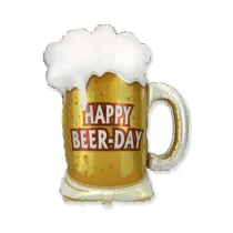 Godan Balon foliowy Kufel: Happy Beer-Day 61cm