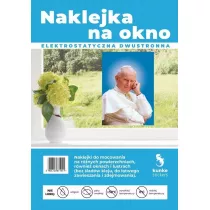 Kunke Naklejka na okno Jan Pawe II A4