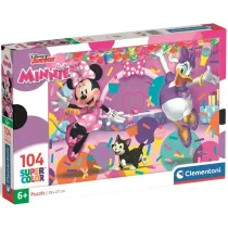 Puzzle 104 el. SuperColor. Minnie Clementoni