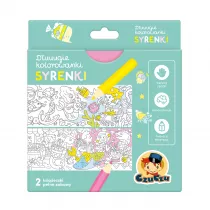CzuCzu Duuugie kolorowanki Syrenki 4+