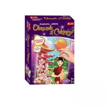 Ranok-Creative Cekinowy obrazek Kwitnce winie