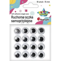 Titanum Oczka ruchome 15mm