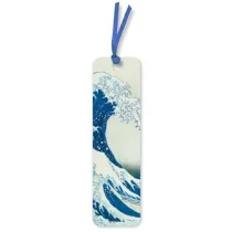 Flame Tree Zak�adka do ksi��ki Wielka fala w Kanagawie Hokusai Katsushika FT BKMK36