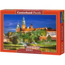 Puzzle 1000 el. Wawel Castle by Night, Poland Castorland