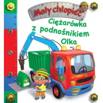 Ciarwka z podnonikiem Olka. May chopiec
