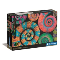 Puzzle 500 el. Compact Curly Tails Clementoni