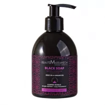 Maroko Czarne myd�o w p�ynie olejek r�any + olej arganowy 250 ml