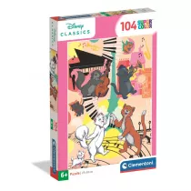 Puzzle 104 Super Kolor Aristocats Clementoni