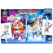 Puzzle Baby Maxi 2x10el Bohaterskie pieski TREFL 43007 TREF