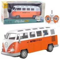 Autobus retro RC ze wiatem 1:30 Leantoys
