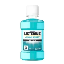 Listerine Cool Mint p�yn do p�ukania jamy ustnej �agodny Smak 80 ml