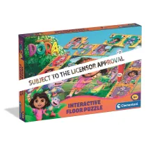 Puzzle interaktywne na podog Dora Clementoni