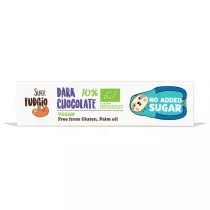 Super Fudgio Czekoladowy baton z ciemnej czekolady bez dodatku cukru 40 g bio