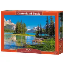 Puzzle 500 el. Maligne Lake, Canada Castorland