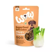 Wow Superfood Soft Cubes Pferd - konina z koprem woskim mikkie przysmaki dla psa 150 g
